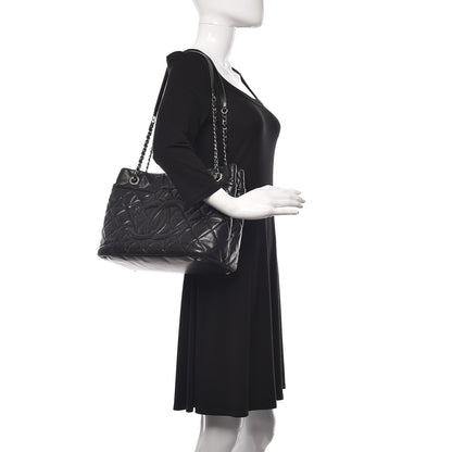 Chanel Caviar Quilted CC Timeless Soft Tote Black 2 of 19