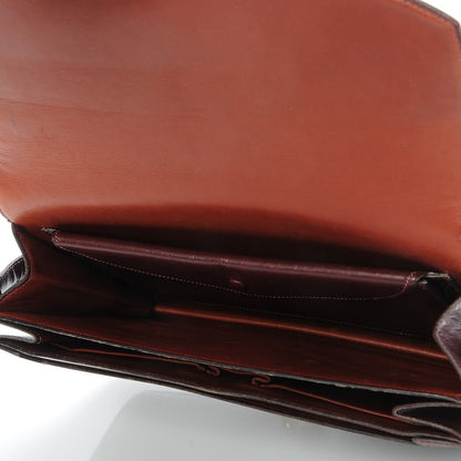 Hermes Box Sac Cordeau Rouge H 5 of 13