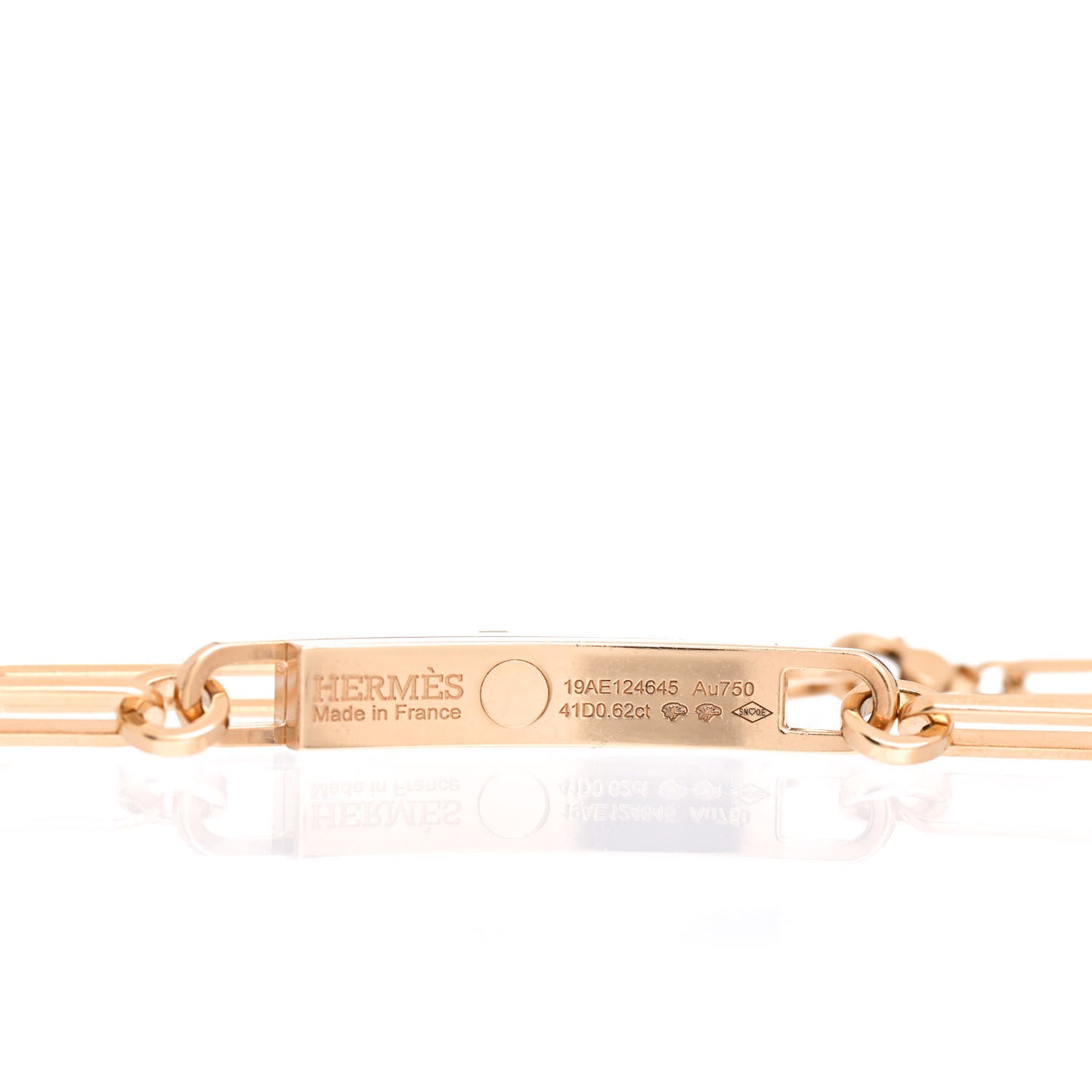 18K Yellow Gold Diamond Pave Kelly Chaine Choker Necklace