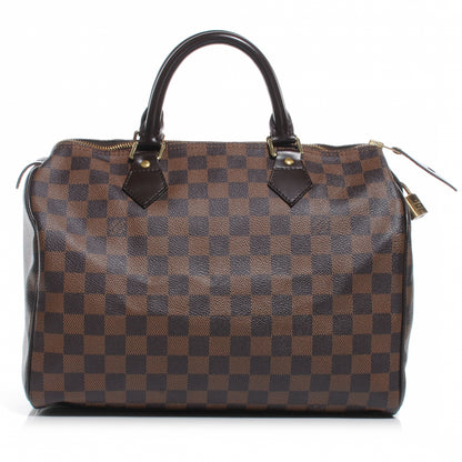 Louis Vuitton Damier Ebene Speedy 30 1 of 7