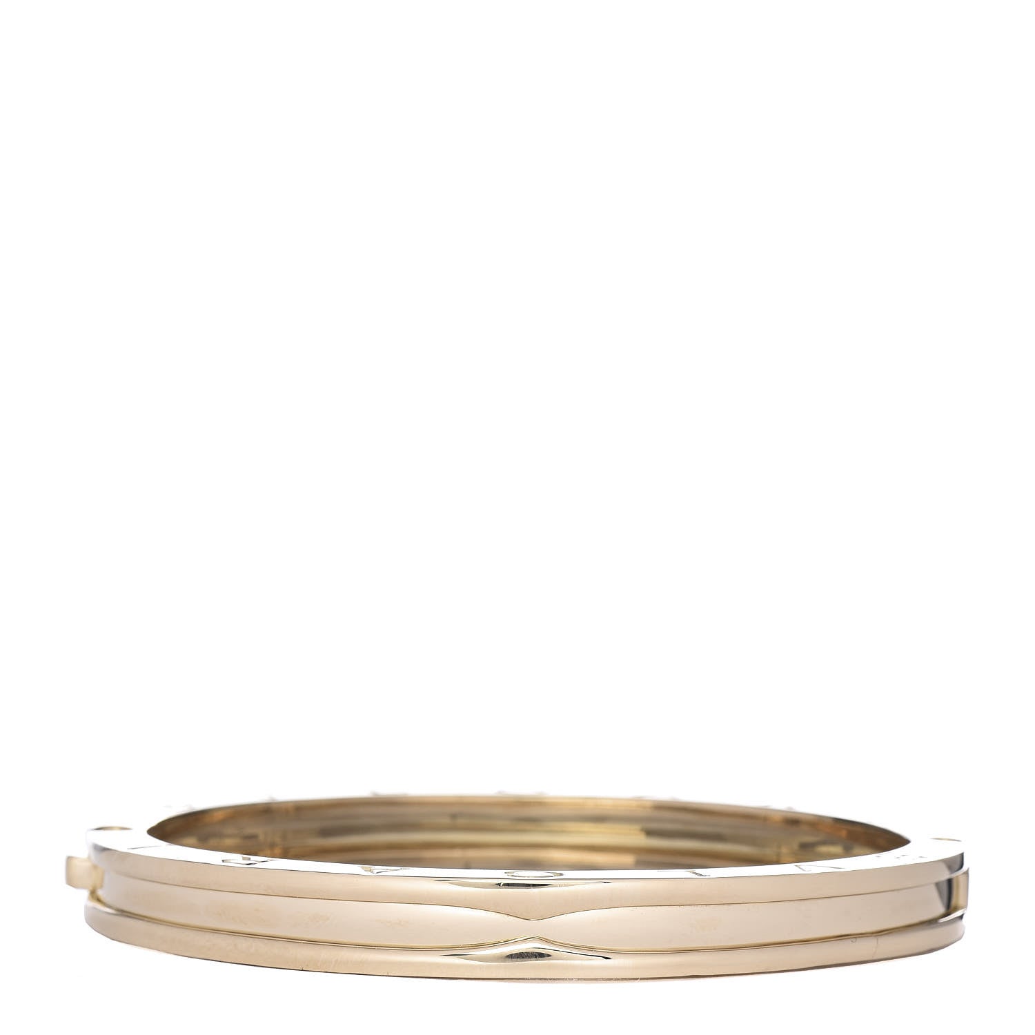 Bulgari 18K Yellow Gold B.Zero1 Bangle Bracelet 1 of 5