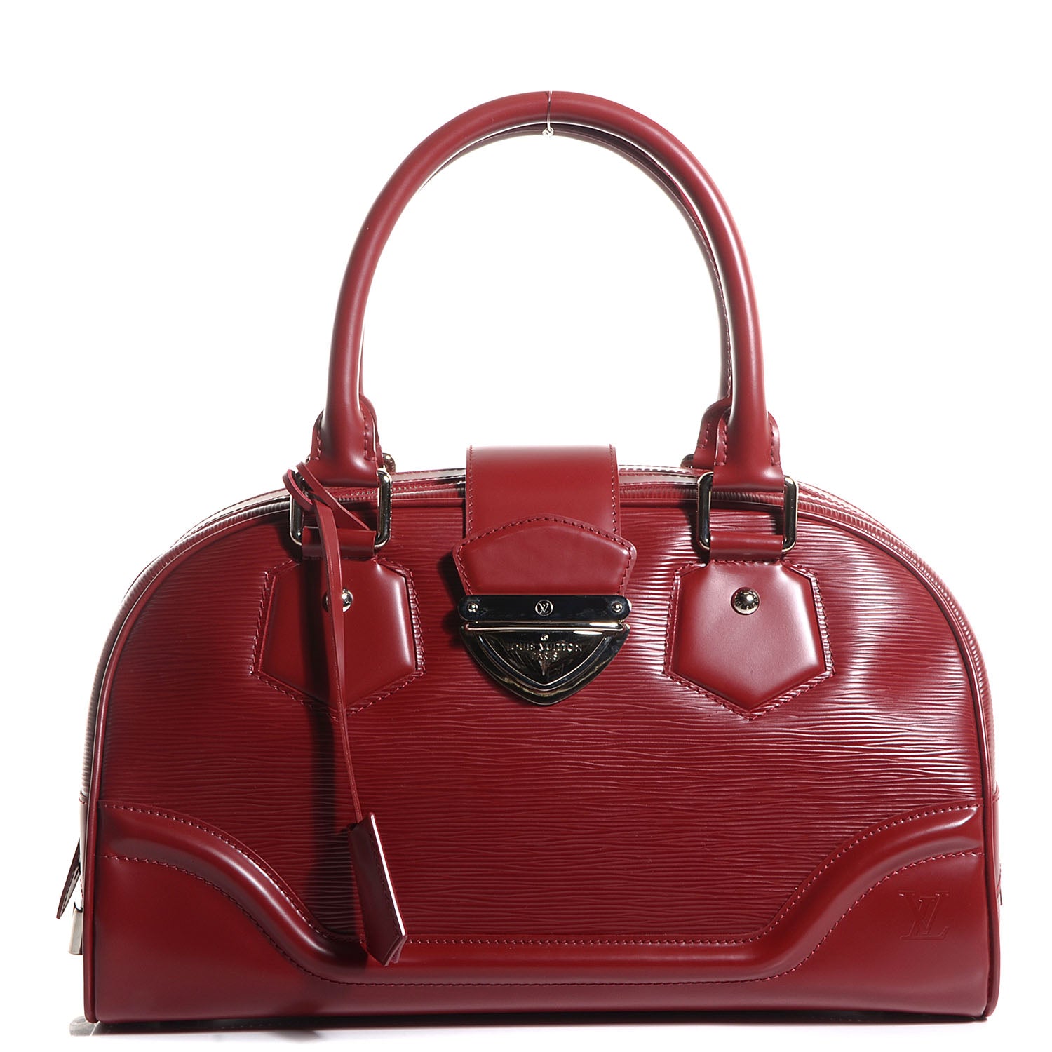 Louis Vuitton Epi Bowling Montaigne GM Rubis 1 of 7