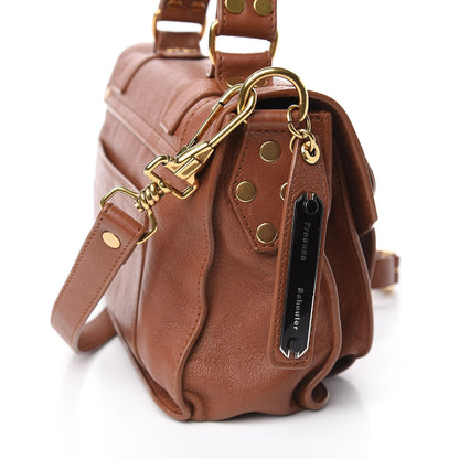 Proenza Schouler Lambskin Tiny PS1 Satchel Saddle 12 of 12