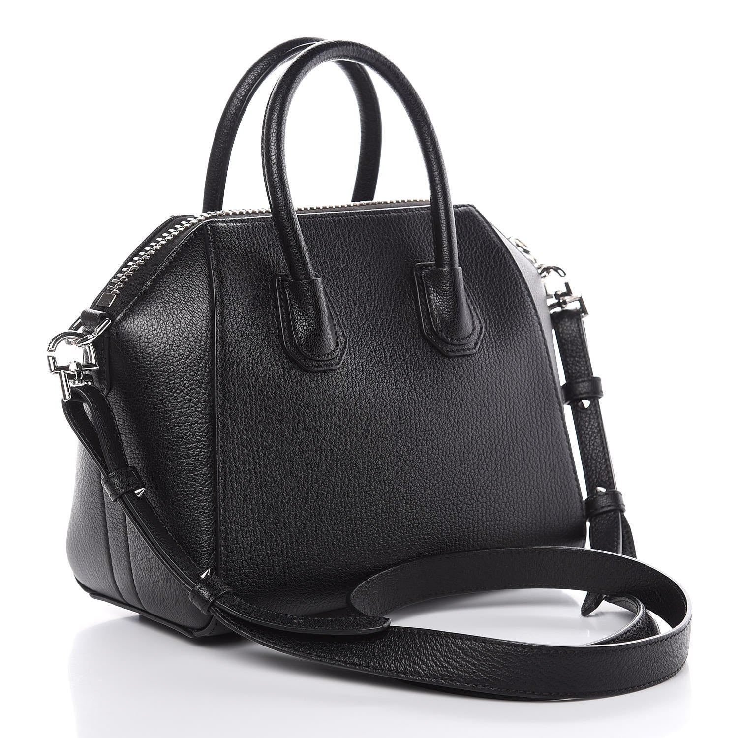 Givenchy Sugar Goatskin Mini Antigona Black 3 of 12