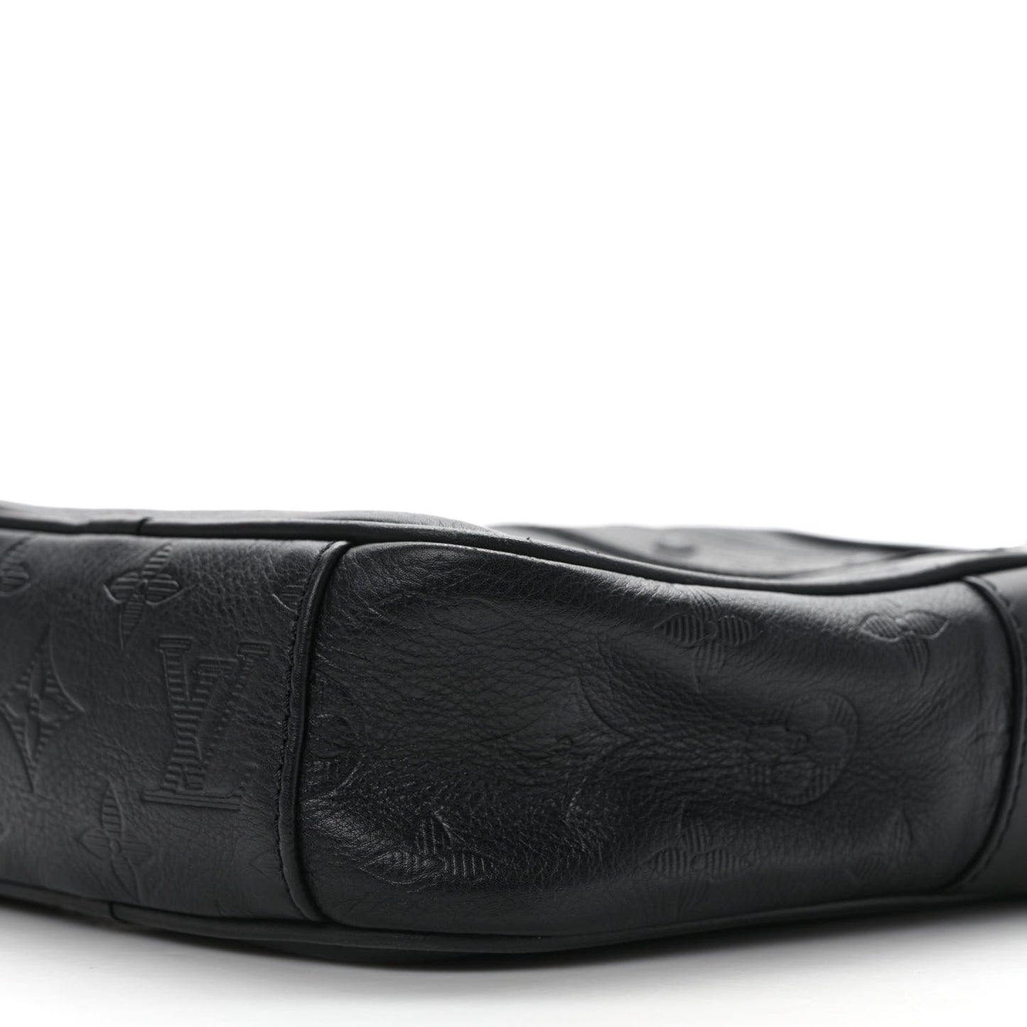 Calfskin Monogram Shadow Danube PM Black