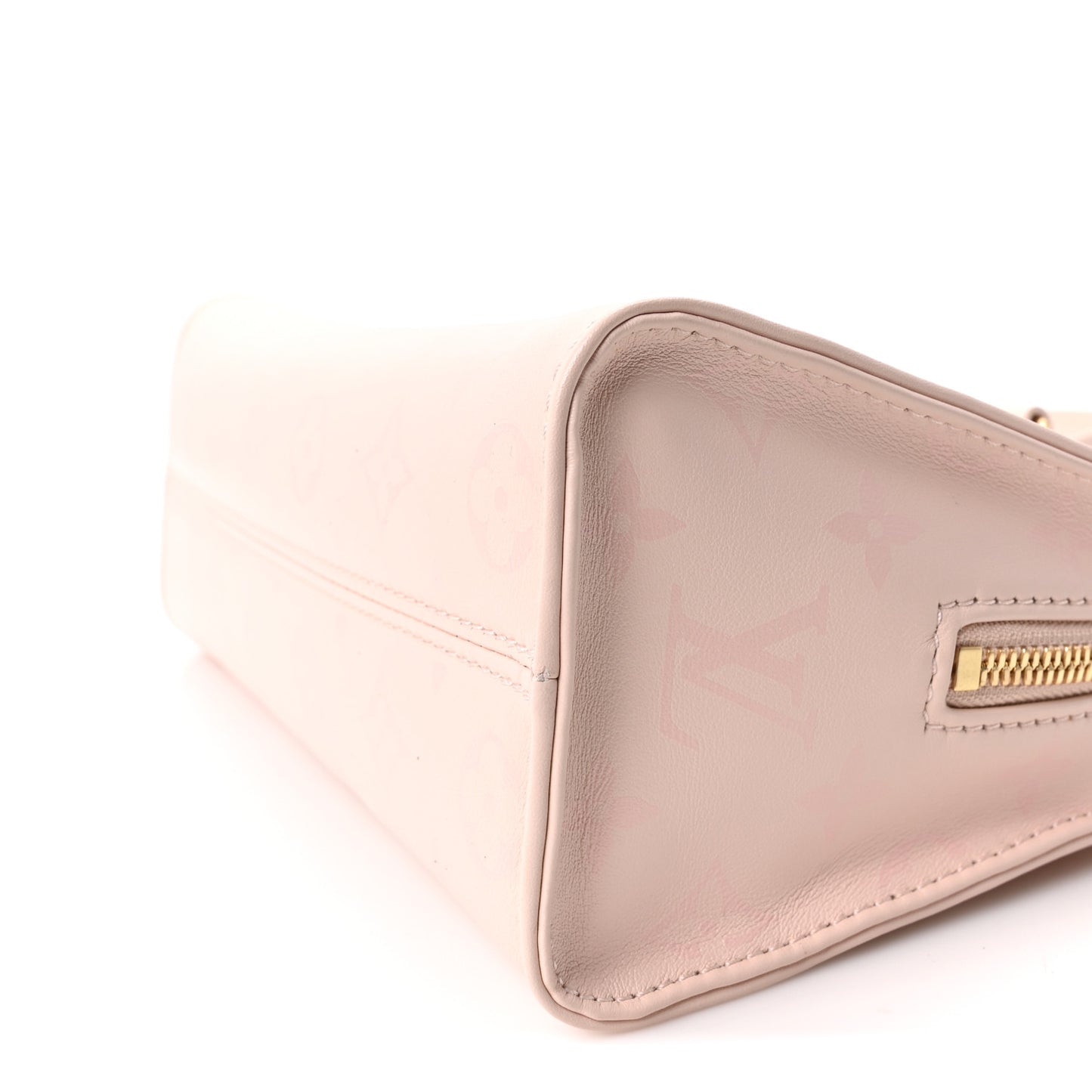 Calfskin OnTheGo East West Pearl Pink