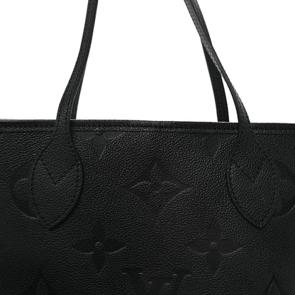 Louis Vuitton Empreinte Monogram Giant Neverfull MM Black 8 of 10