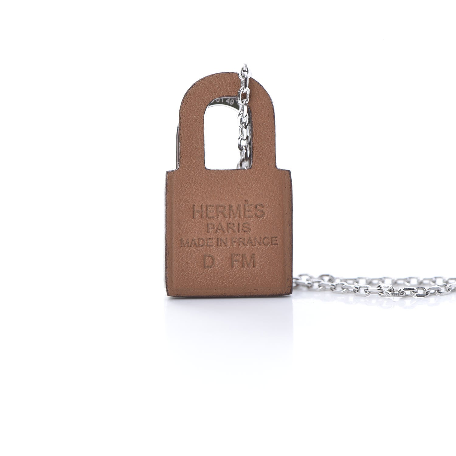 Hermes Swift O'Kelly Pendant Necklace Gold 4 of 7