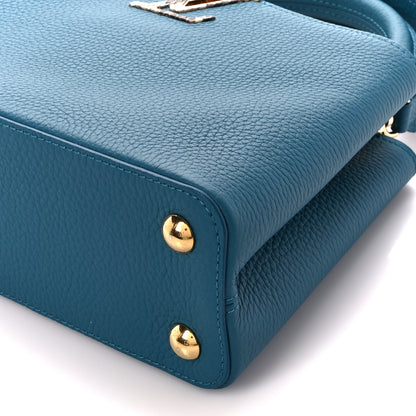Louis Vuitton Taurillon Snakeskin Capucines BB Mallard 9 of 9