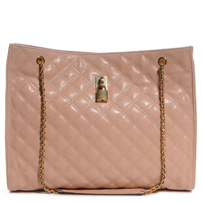 Marc Jacobs Leather Quilted Juliette Tote Blush 1 of 9