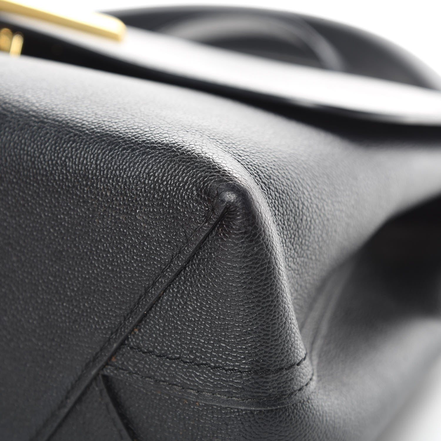Louis Vuitton Calfskin Monogram Very One Handle Black 10 of 18