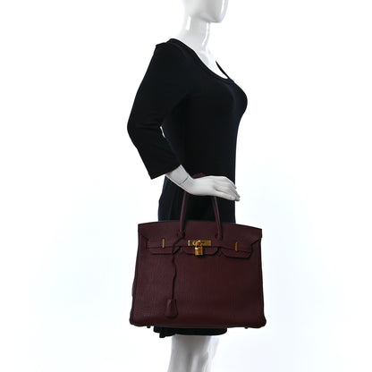 Hermes Fjord Birkin 35 Rouge H 2 of 18