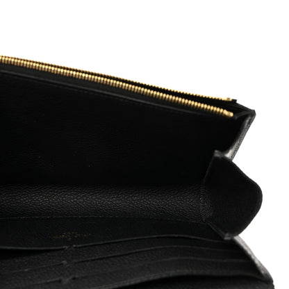 Louis Vuitton Empreinte Vavin Chain Wallet Black 5 of 10
