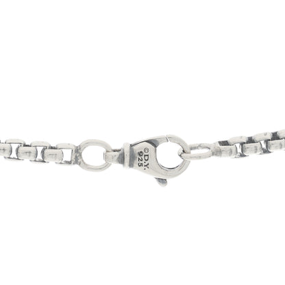 David Yurman Sterling Silver 3.6mm Box Chain Necklace 20" 4 of 4