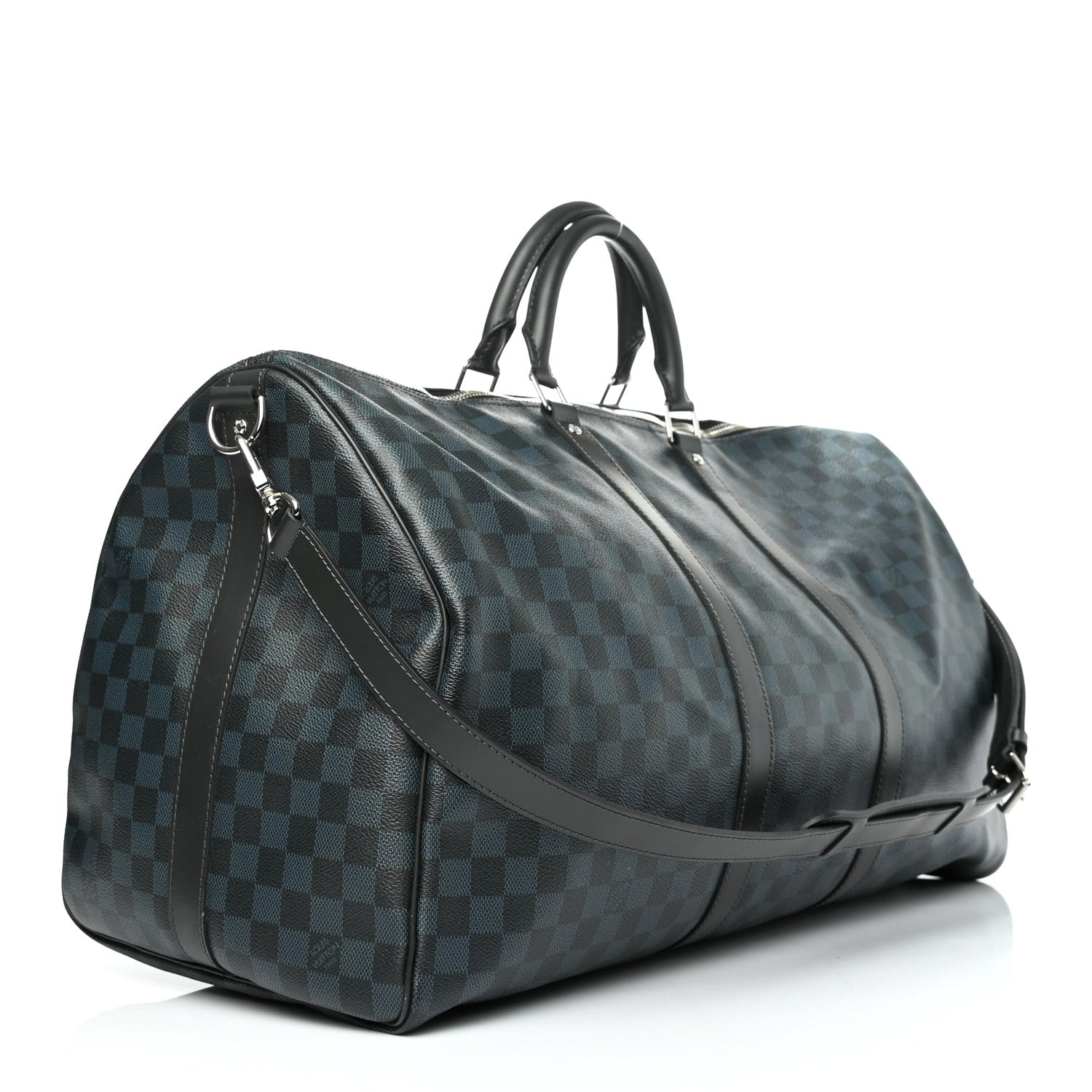 Louis Vuitton Damier Cobalt Keepall Bandouliere 55 2 of 5