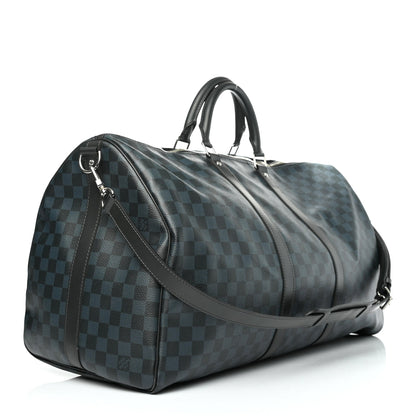Louis Vuitton Damier Cobalt Keepall Bandouliere 55 2 of 5