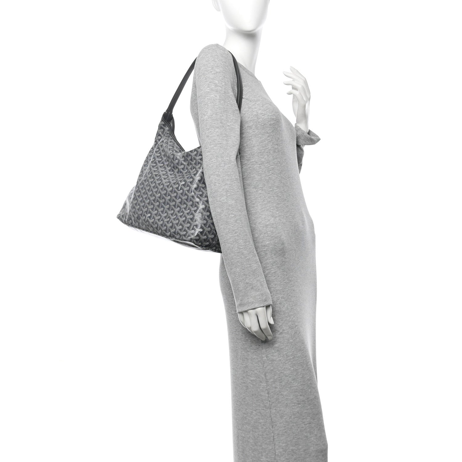 Goyard Goyardine Boheme Hobo Grey 2 of 14