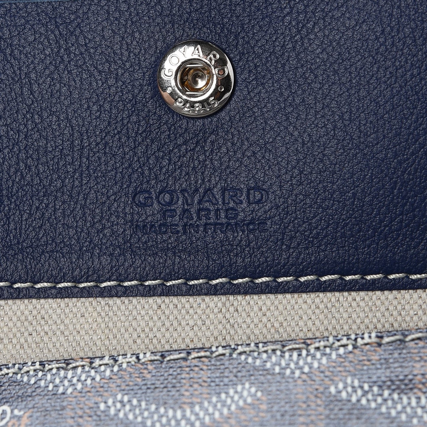 Goyardine Saint Louis PM Navy