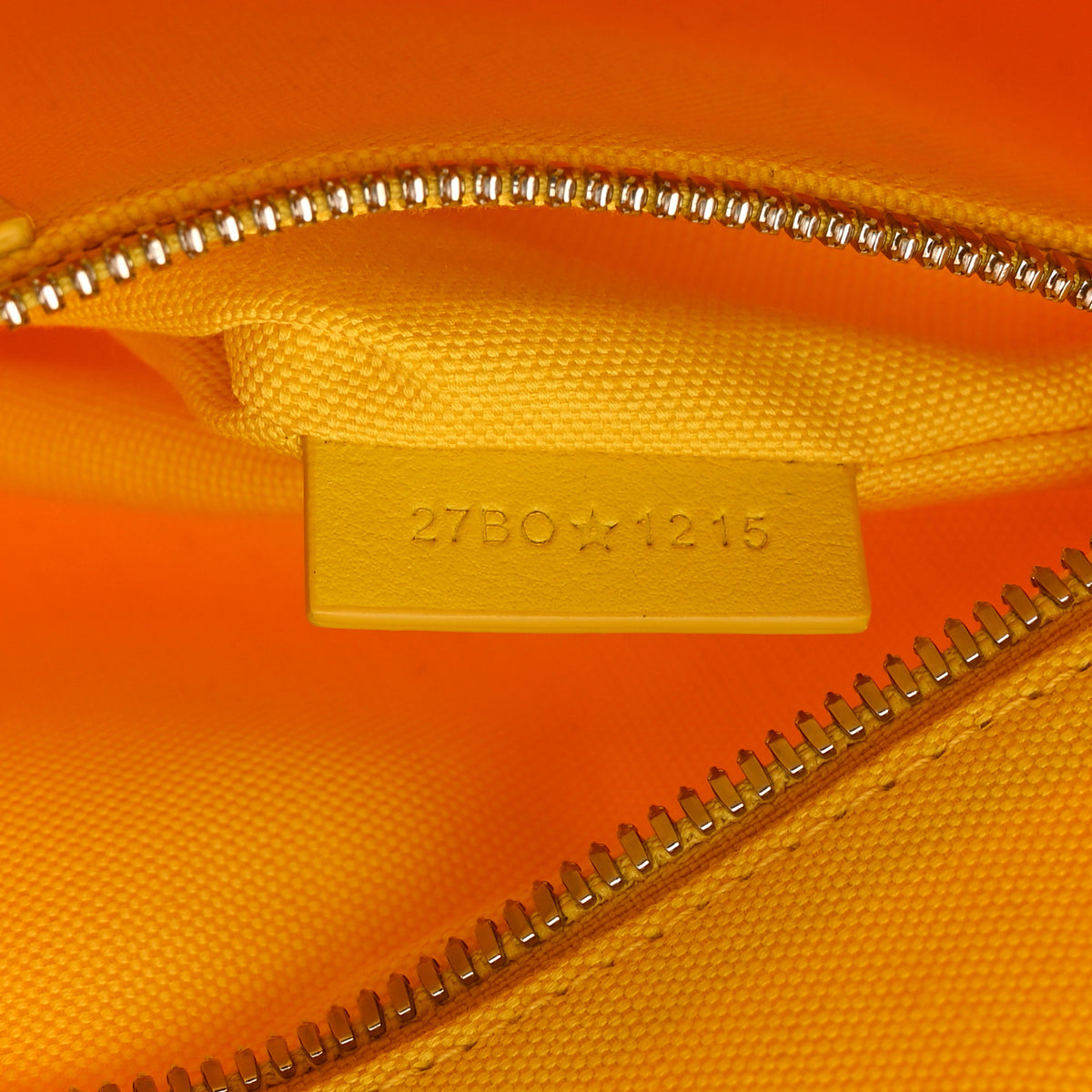 Christian Dior Canvas Embroidered Book Cover Medium Book Tote Yellow Red 7 of 11