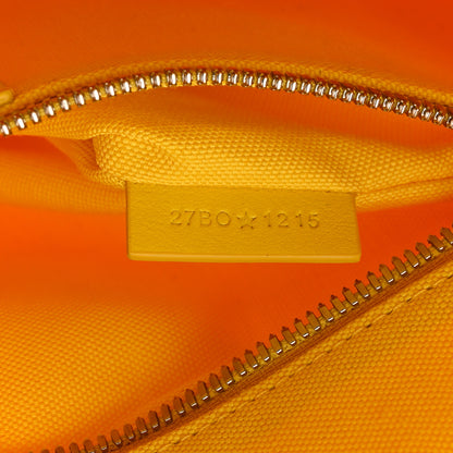 Christian Dior Canvas Embroidered Book Cover Medium Book Tote Yellow Red 7 of 11
