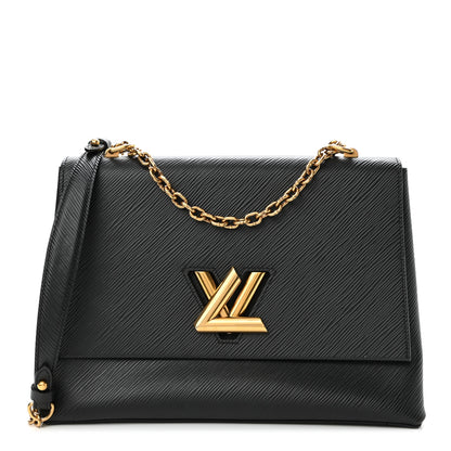 Louis Vuitton Epi Twist Shoulder Bag GM Black 1 of 11