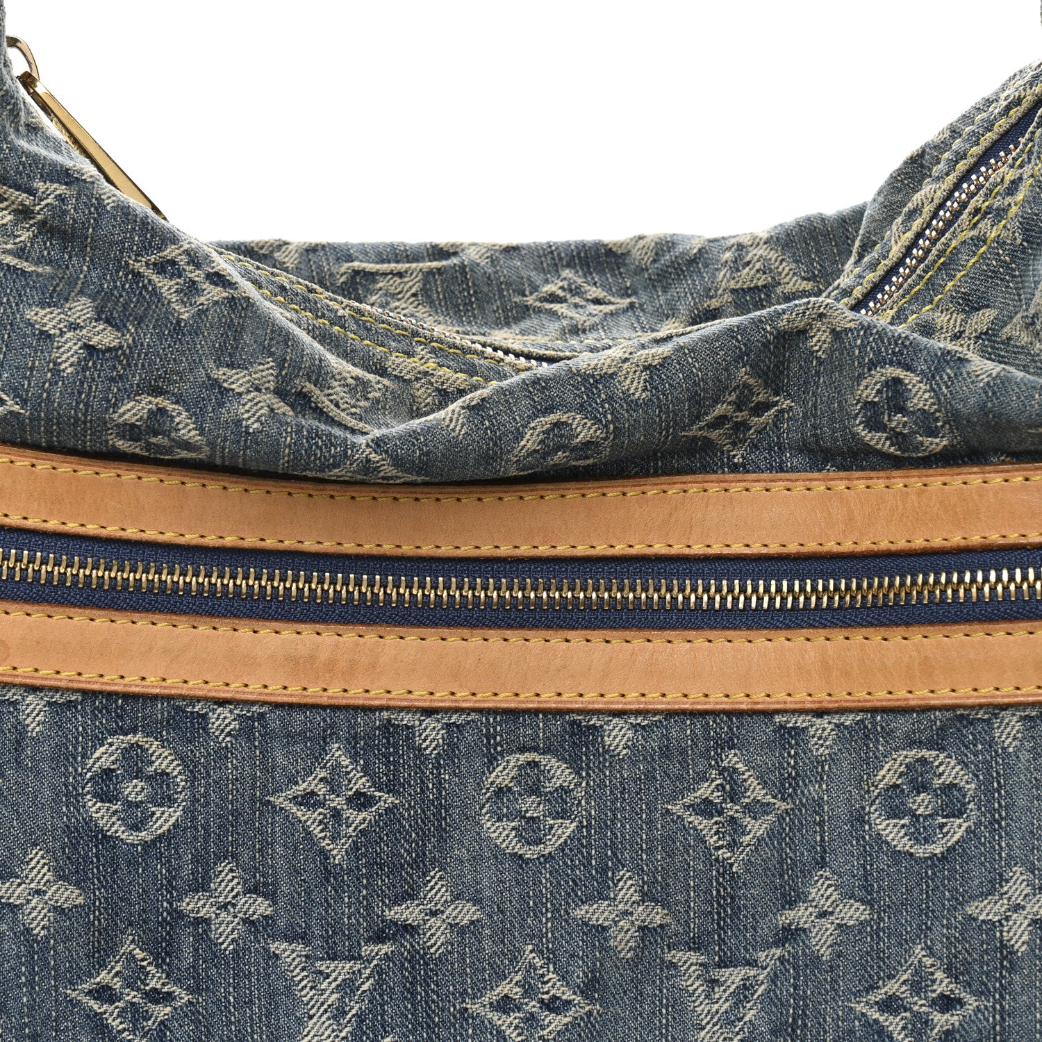 Louis Vuitton Denim Baggy GM Blue 7 of 11