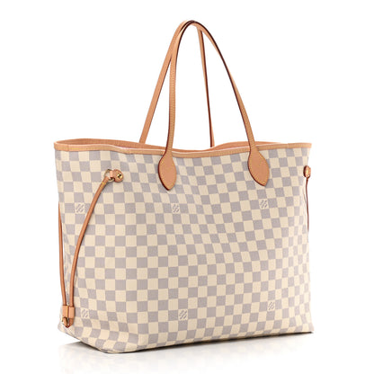 Louis Vuitton Damier Azur Neo Neverfull GM Rose Ballerine 3 of 8