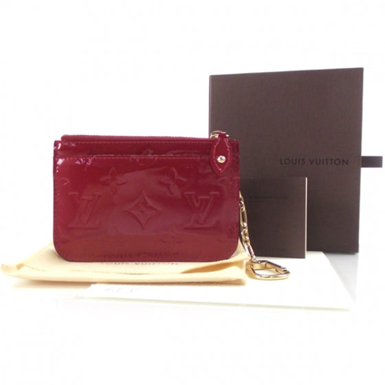 Louis Vuitton Vernis Key Pouch Pomme D'Amour 2 of 7