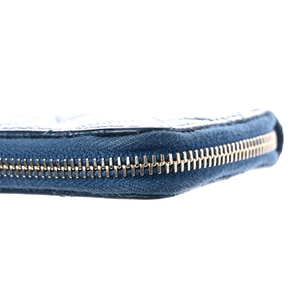 Chanel Caviar Quilted Key Holder Case Navy 9 of 12