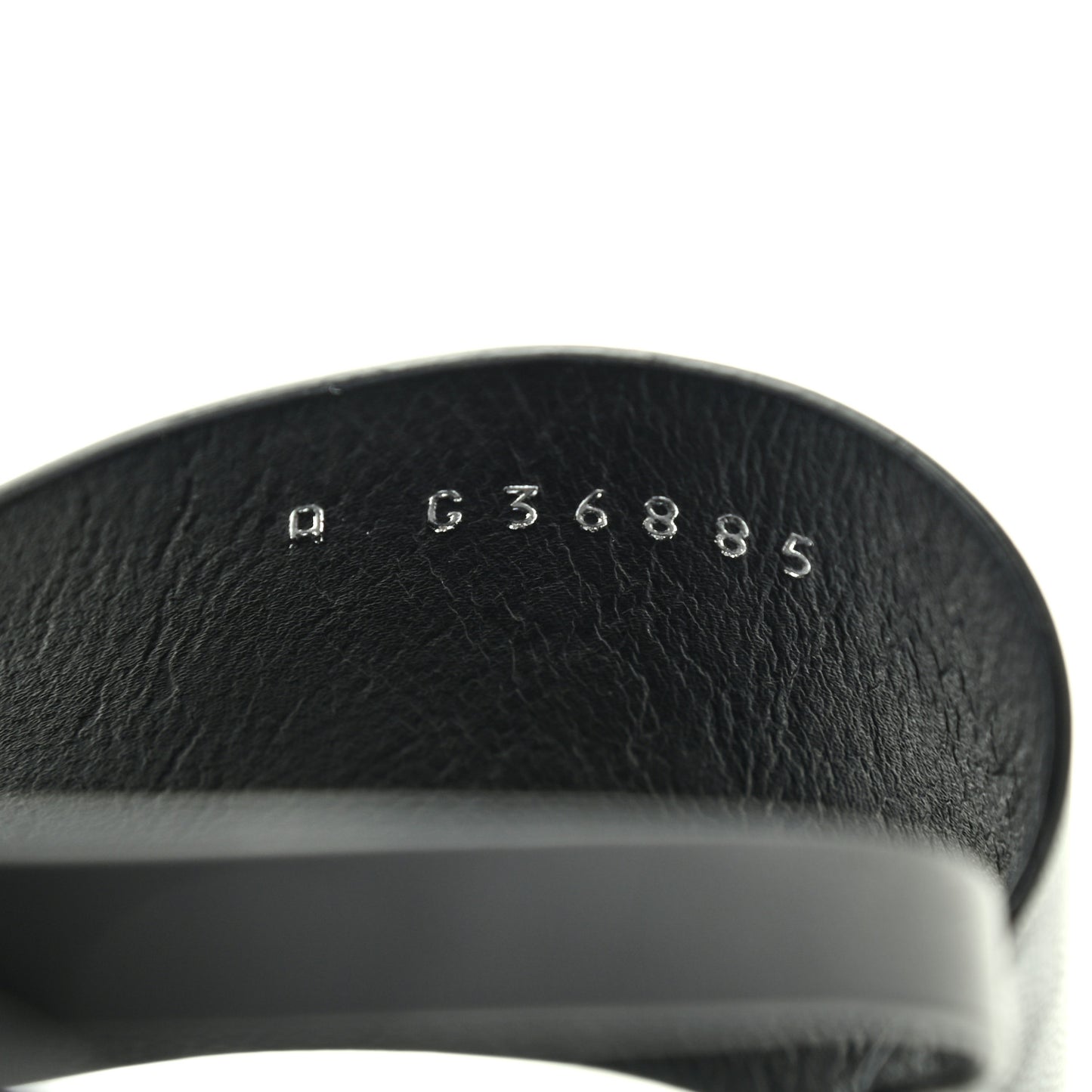 Goatskin CC Sandals 40.5 Black