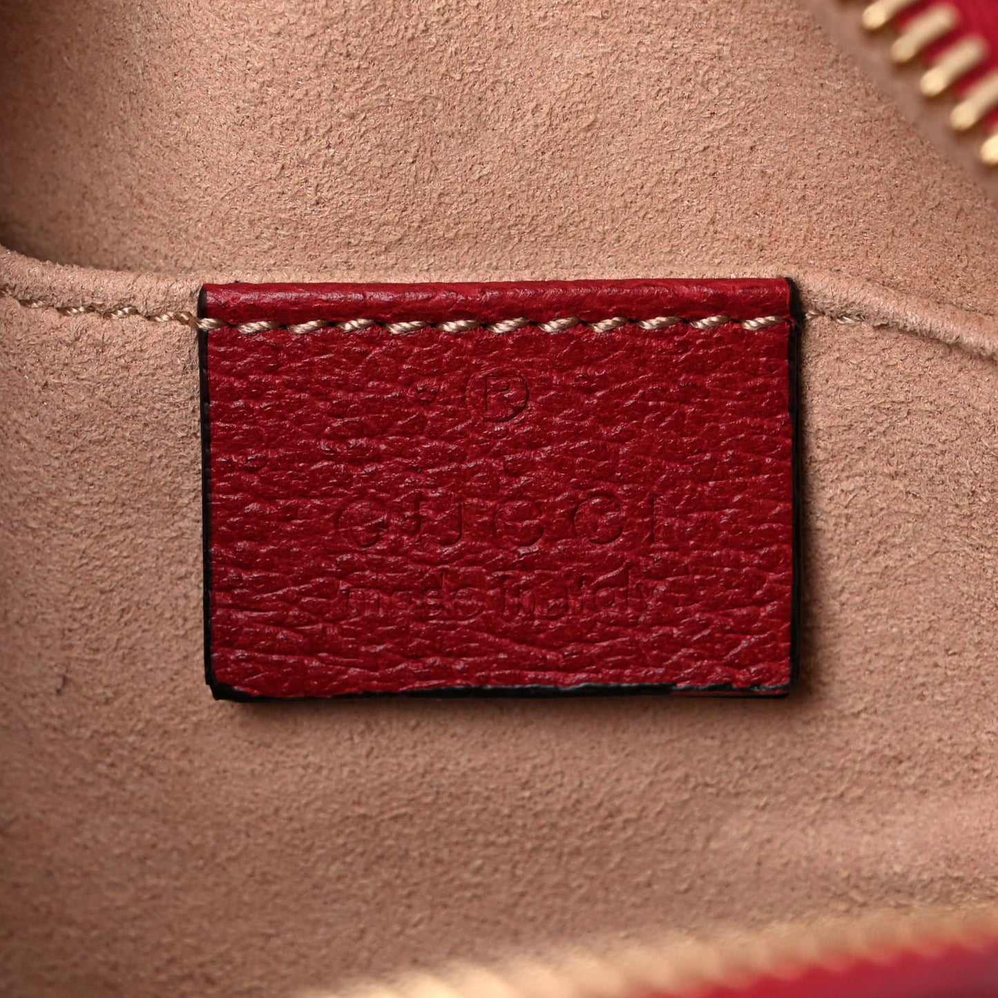 GG Supreme Monogram Flora Web Mini Ophidia Shoulder Bag Red