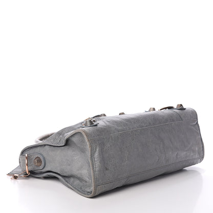Balenciaga Agneau Giant 21 Silver Hardware City Ardoise 3 of 7