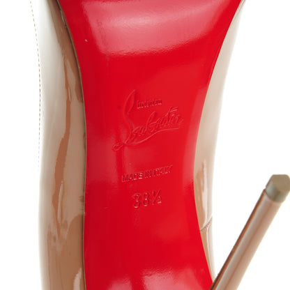Christian Louboutin Patent So Kate 120 Pumps 38.5 Nude 6 of 8