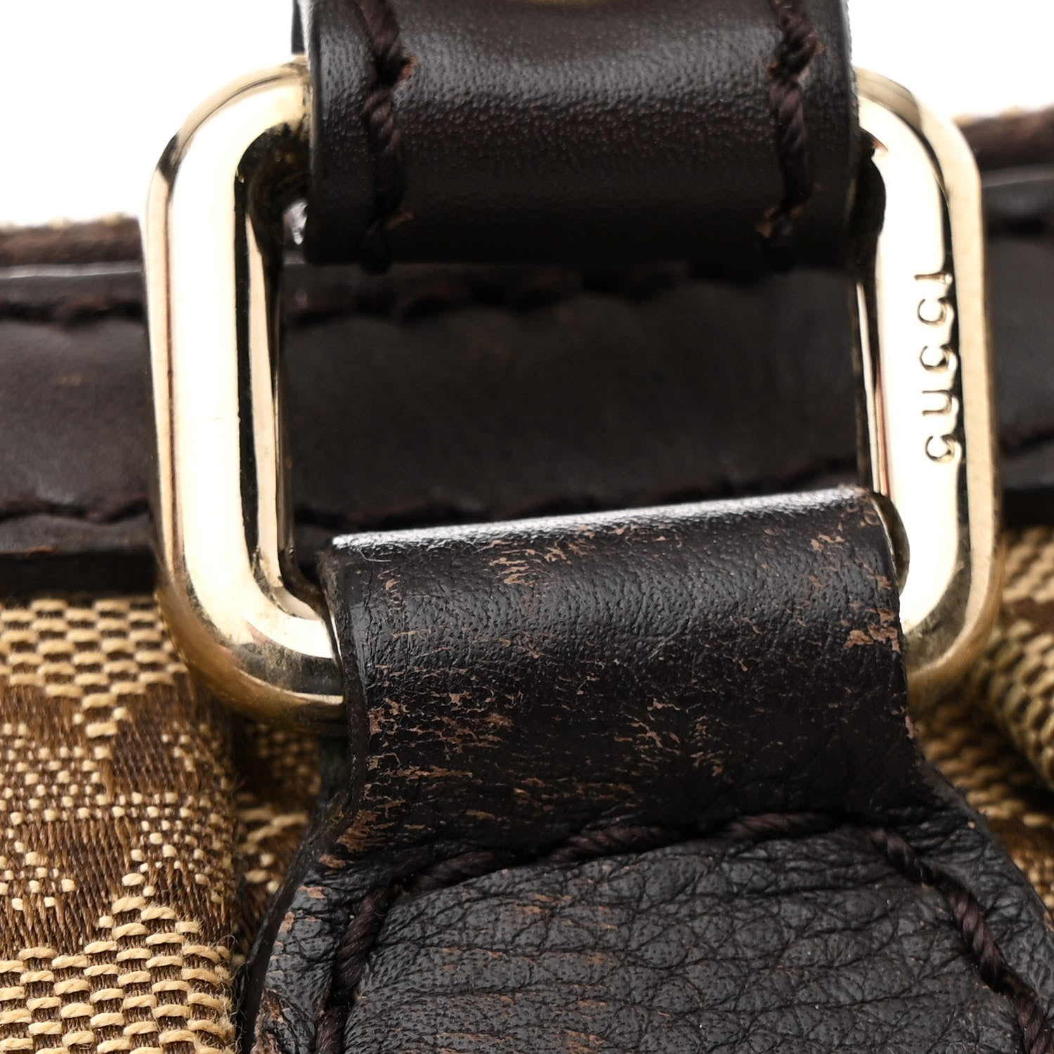 Gucci Monogram Medium Sukey Top Handle Dark Brown 11 of 11