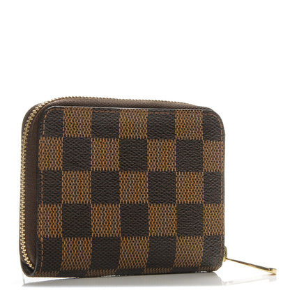 Louis Vuitton Damier Ebene Zippy Coin Purse 4 of 9