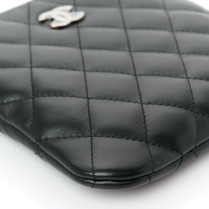 Chanel Lambskin Quilted Crossbody Bag Black 9 of 11