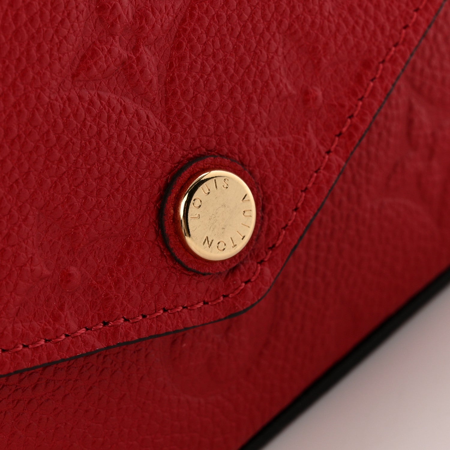 Louis Vuitton Empreinte Pochette Felicie Chain Wallet Scarlet 12 of 12