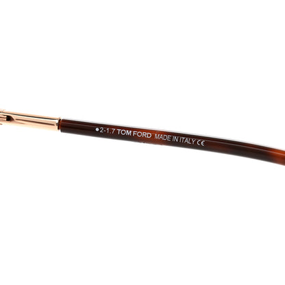 Tom Ford Metal Penelope Vintage Round Sunglasses TF320 Brown 5 of 7