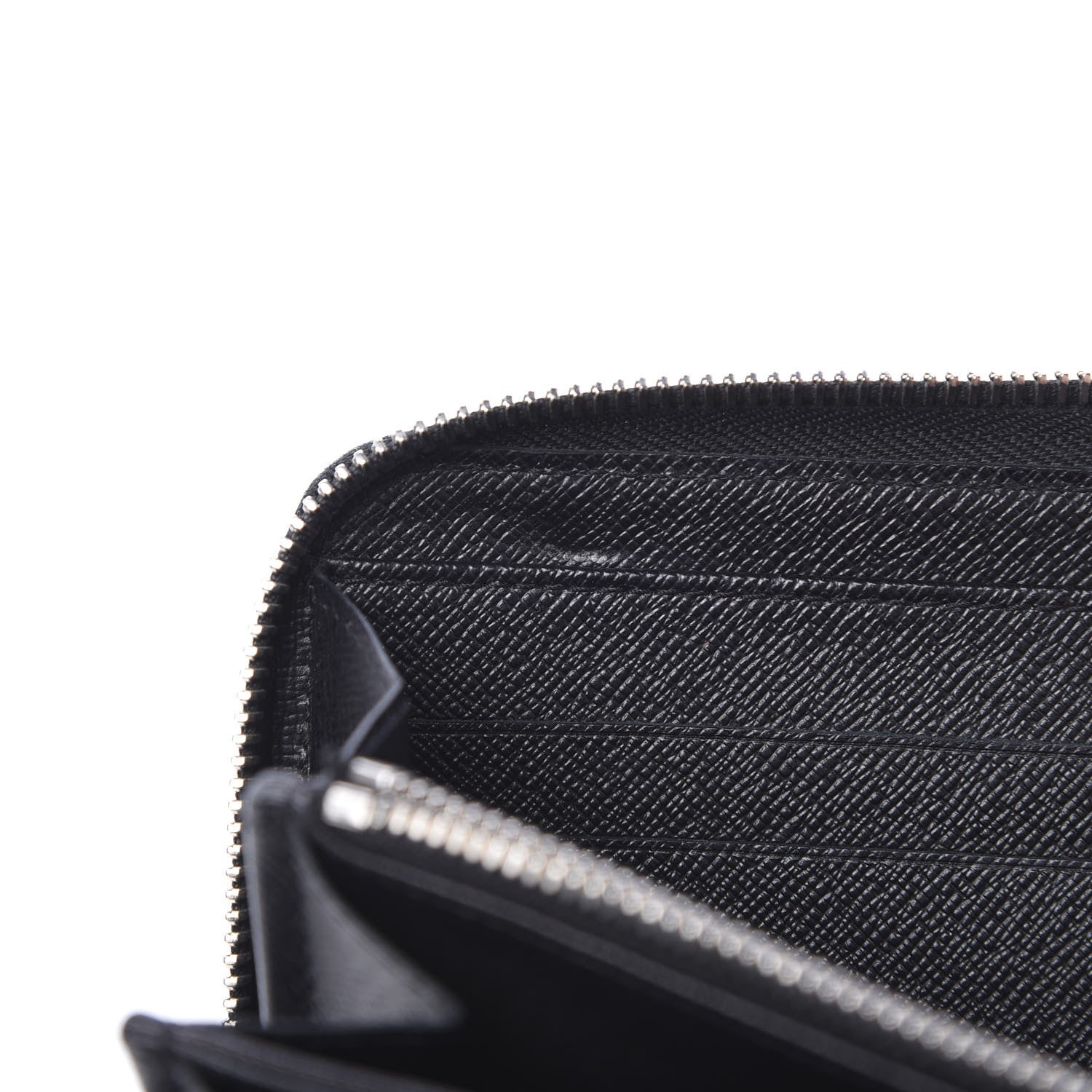 Louis Vuitton Epi Zippy Wallet Black 7 of 11