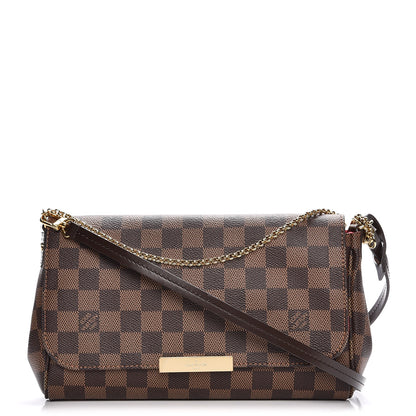 Louis Vuitton Damier Ebene Favorite MM 3 of 15