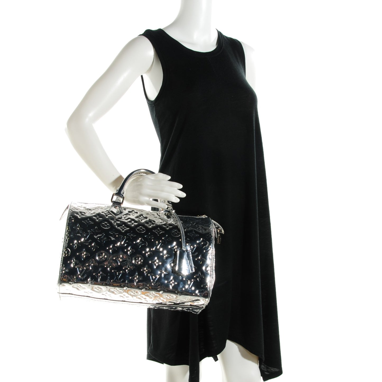 Monogram Miroir Speedy 30 Silver