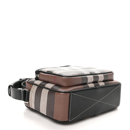 Burberry Canvas Check Paddy Messenger Birch Brown 4 of 9
