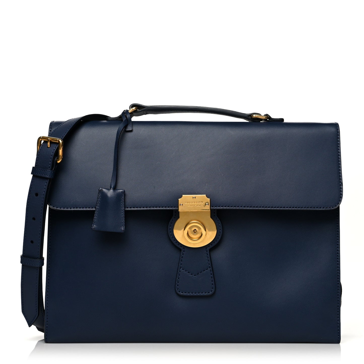 Trench Calfskin DK88 Portfolio Case Blue