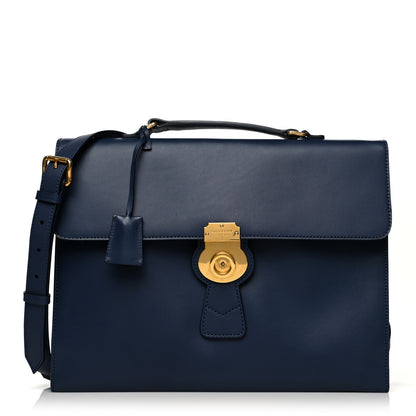 Burberry Trench Calfskin DK88 Portfolio Case Blue 1 of 15
