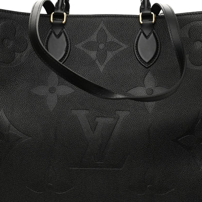 Louis Vuitton Empreinte Monogram Giant Onthego GM Black 7 of 12
