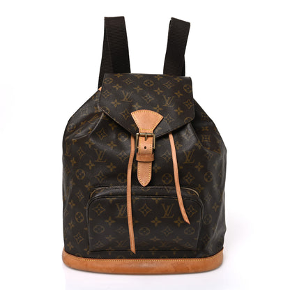 Louis Vuitton Monogram Montsouris GM Backpack 1 of 11