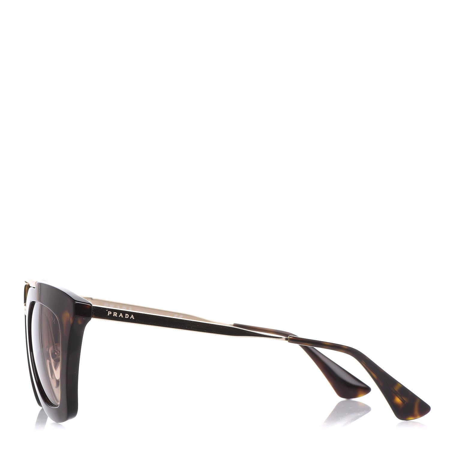 Prada Acetate Cinema Sunglasses SPR 09Q Tortoise 3 of 6