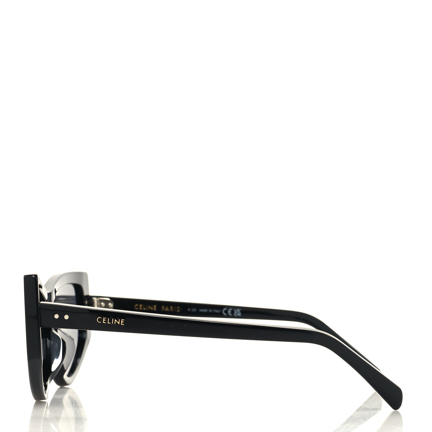 Celine Acetate Sunglasses CL40223F Black 3 of 7