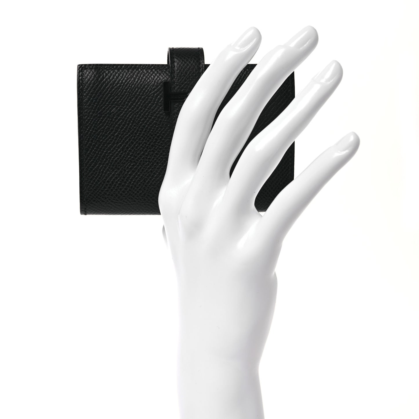 Epsom Monochrome Bearn Card Holder Wallet Black