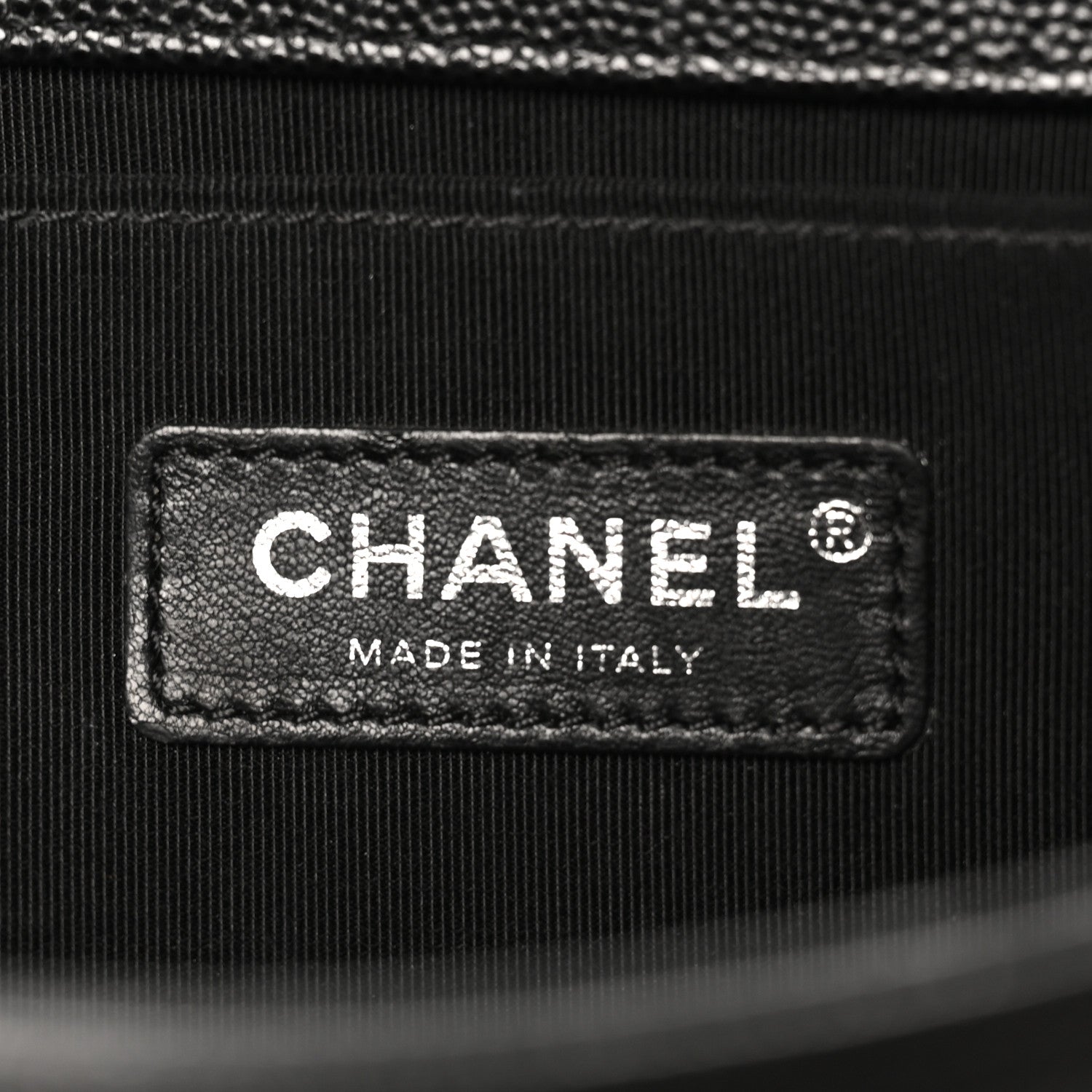 Chanel Caviar Quilted Medium Boy Flap Black 6 of 12